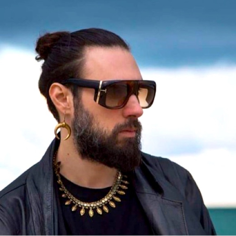 Tom Ford - Rizzo Sunglasses - Square Acetate FT0730 Havana - Tom Ford Eyewear